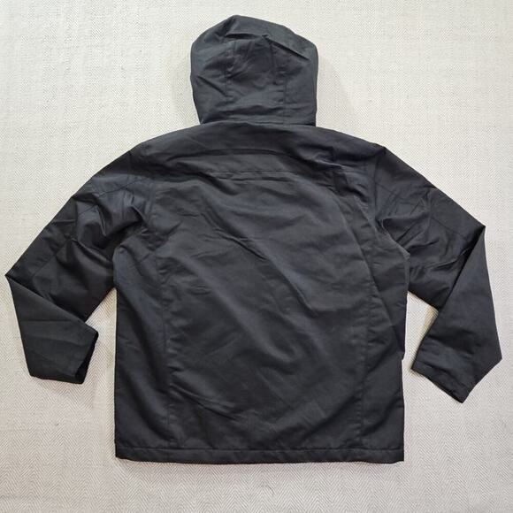 Hawke & Co Performance Black Hoodie Men's Size Large Zip Jacket Fleece Lined NWT - Picture 10 of 16